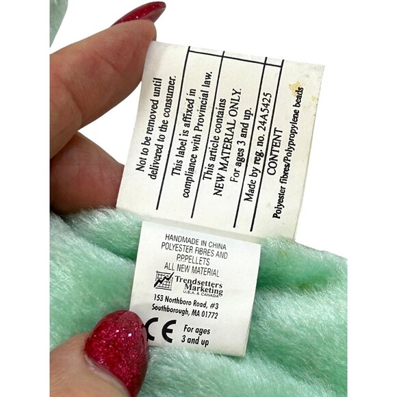 Joey Plush Bear Vitg 2000 *NSYNC Beanbag Rare Bears Limited Edition Collectible - Picture 12 of 16